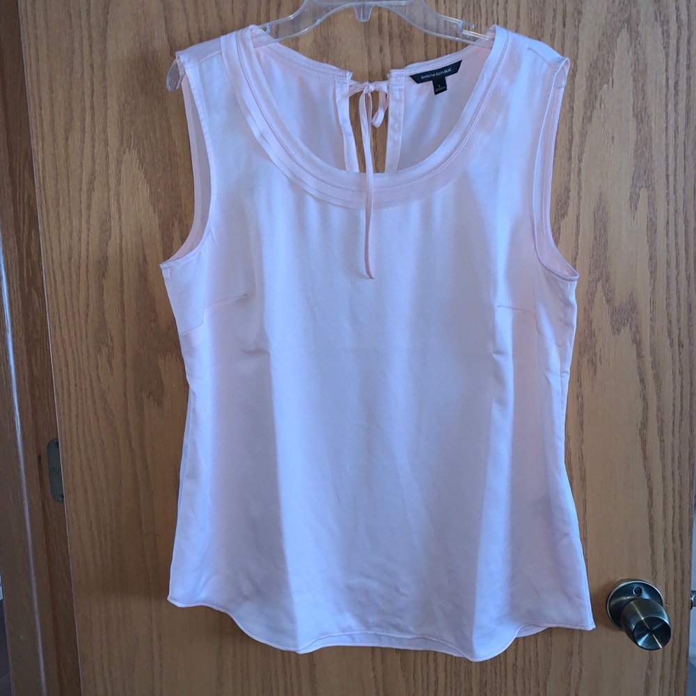 Baby Pink Banana Republic Blouse